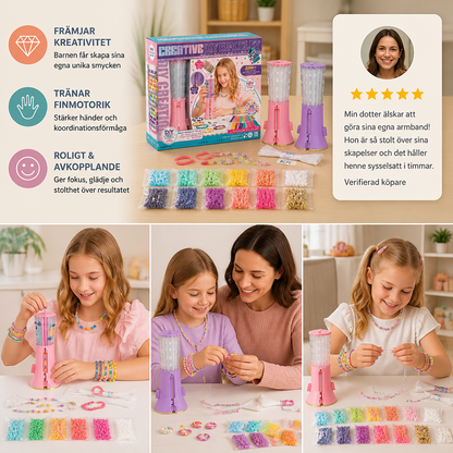 DIY-kit för pärlarmband för barn