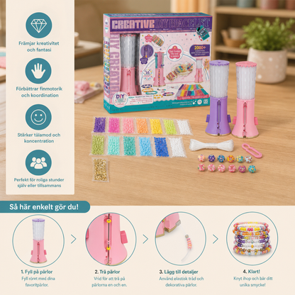 DIY-kit för pärlarmband för barn