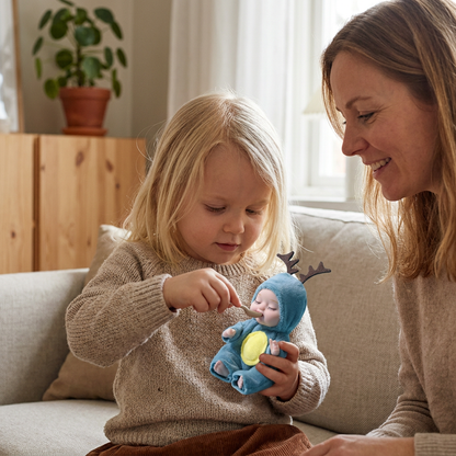 Utklädningsset med små feprinsessdockor
