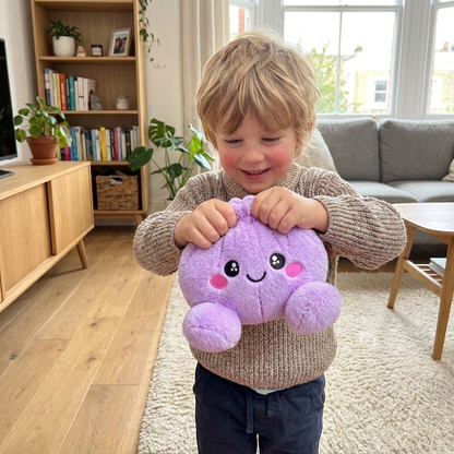 XXL Mystisk Squishy-Plyschleksak i Dumplingform