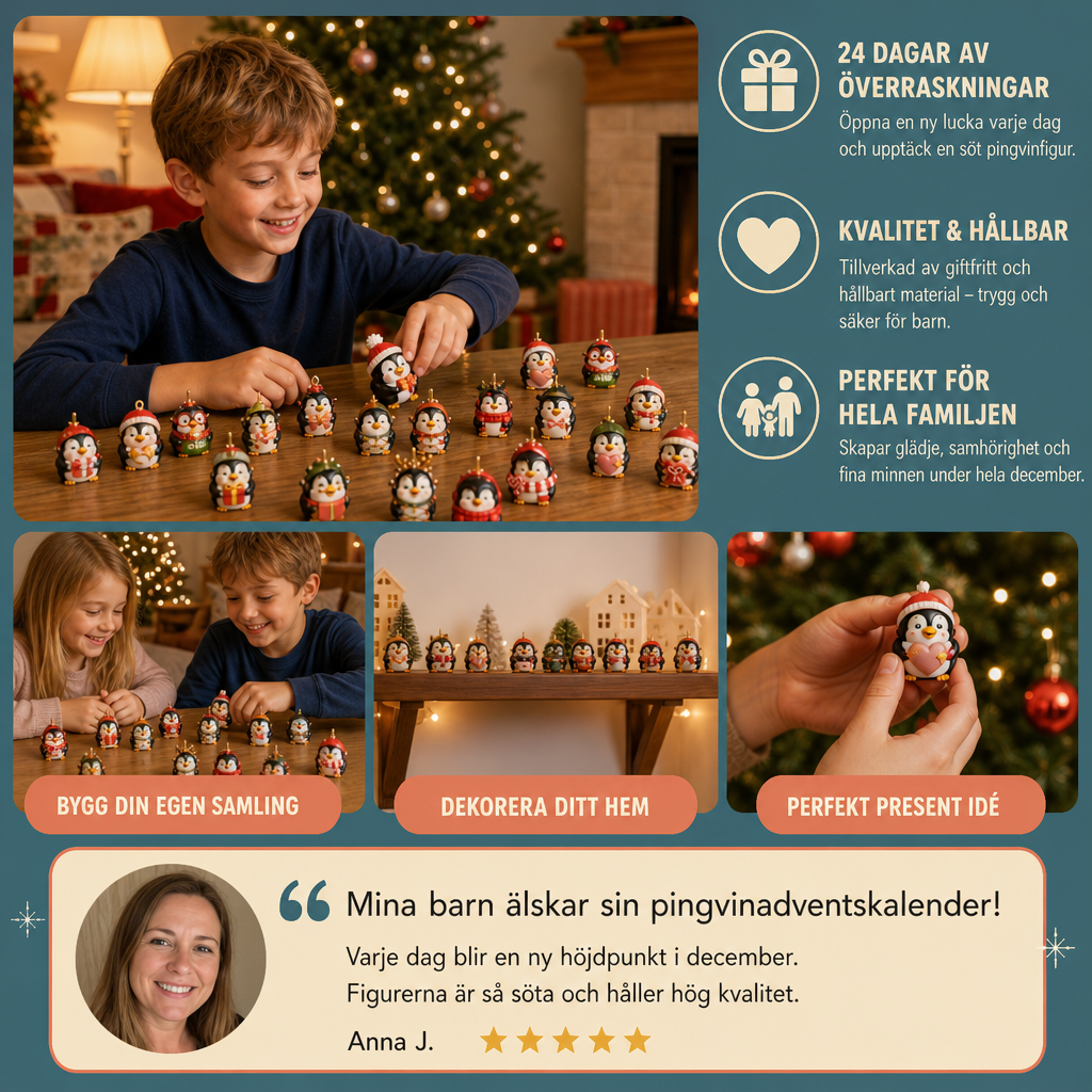 24-dagars pingvinadventskalender