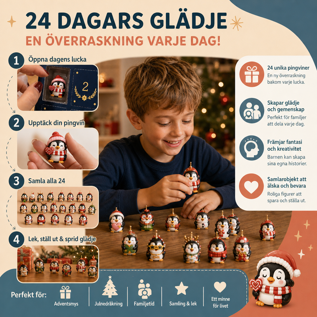 24-dagars pingvinadventskalender