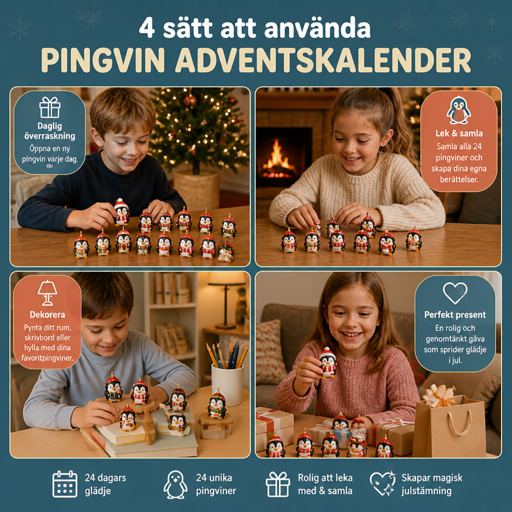 24-dagars pingvinadventskalender