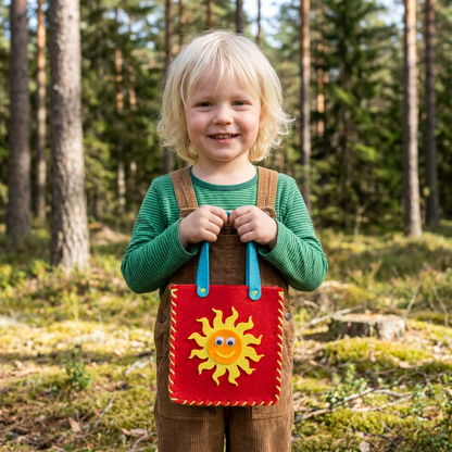 DIY Sött Syset för Filthandväskor för Barn