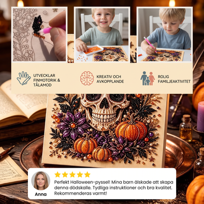 DIY Diamantmålningskit för Halloween