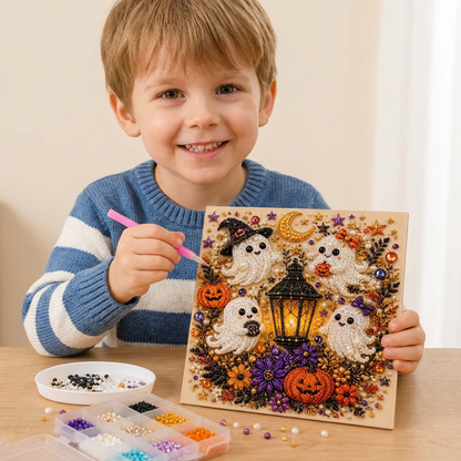 DIY Diamantmålningskit för Halloween