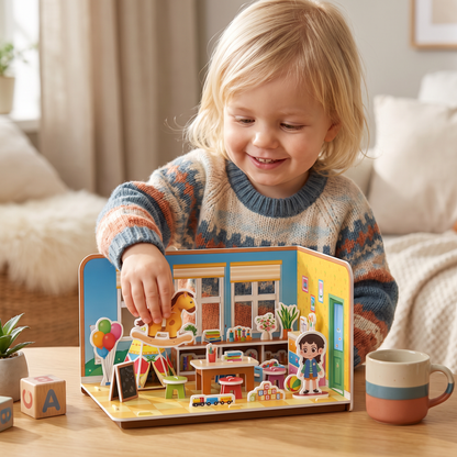3D DIY-byggsats för lekrum – Pedagogiskt pussel- och pysselset