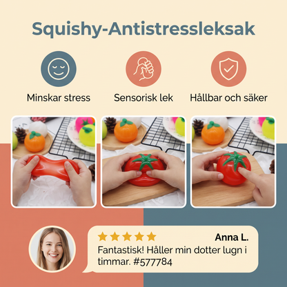 Matformat Squishy-Antistressleksak