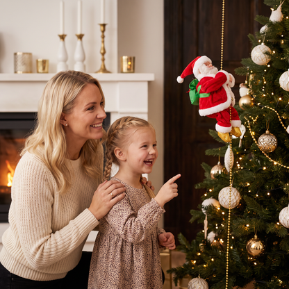 Klättrande jultomte-leksak