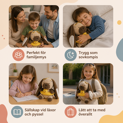 Andande Kapybaraplysch – Mjuk och Gosig Sovkompis