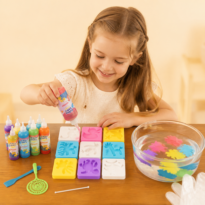 DIY-set för att göra vattengele med geléer och formar