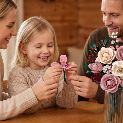 Blombyggsats med bukettset