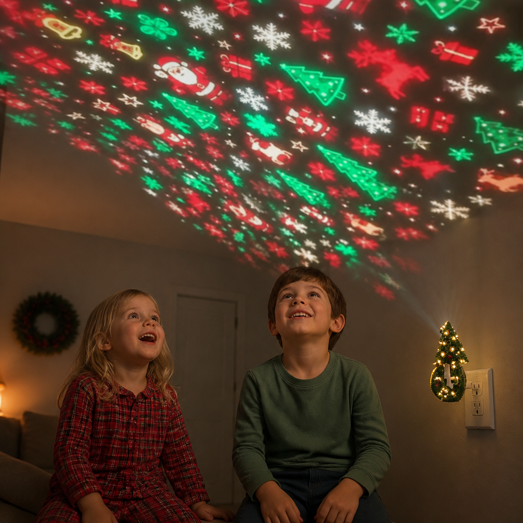 Julgransprojektorlampa