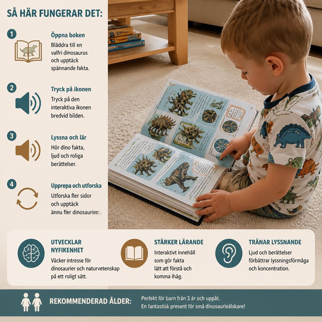 Interaktiv talande dinosaurieencyklopedi