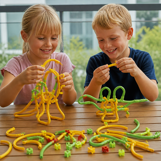 DIY Twisty Sticks – Kreativt 3D-byggset och STEM-konstruktionsset