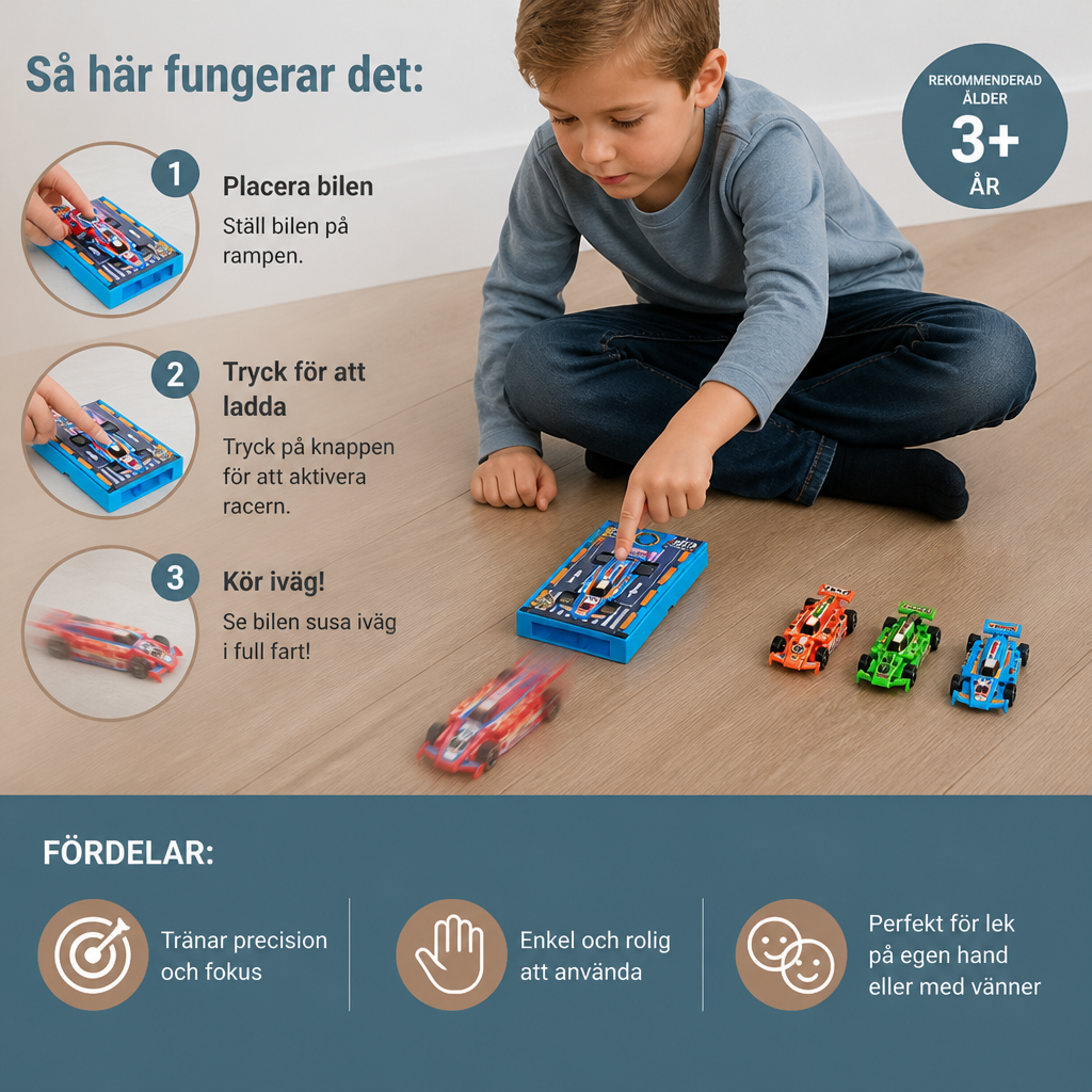 Racerbilsutskjutare i fickformat