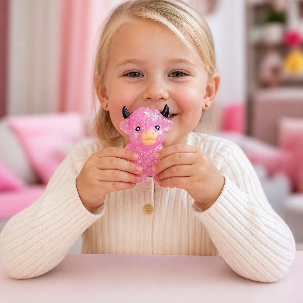 Mini Highland-ko Squishy – Antistressleksak