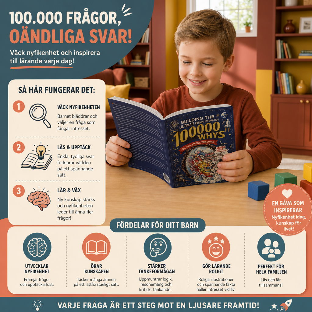 100 000 Varför-frågor – Fråge- och faktabok för barn