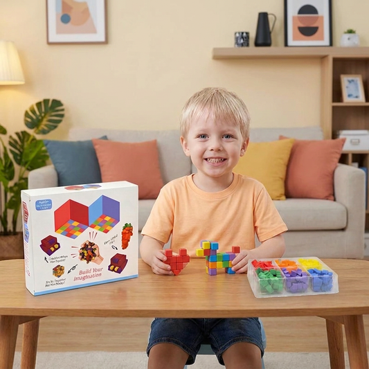 Kreativa Sensoriska Klisterkuber – Sticky Cubes