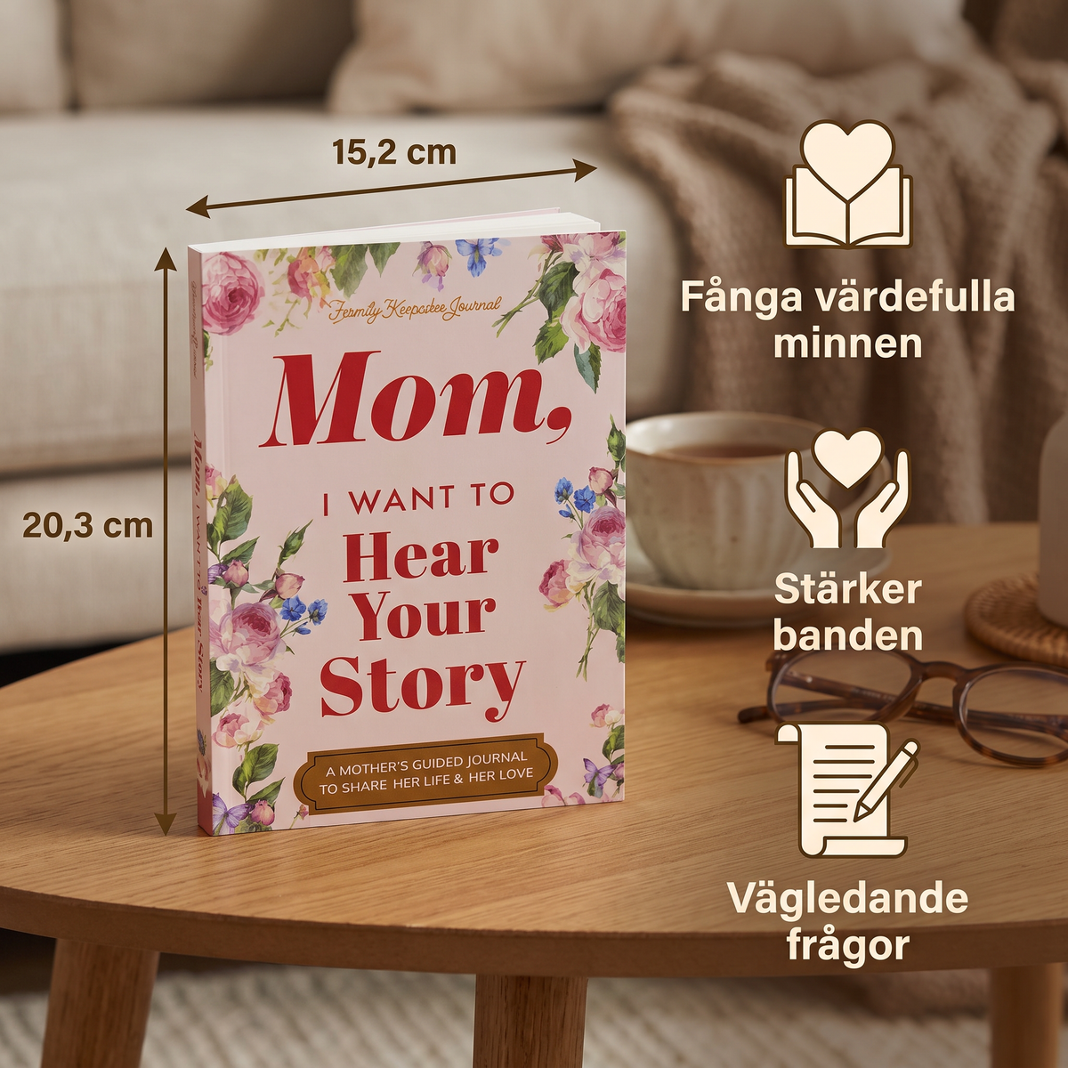 ”Jag vill höra din berättelse” – Familjedagbok med minnen