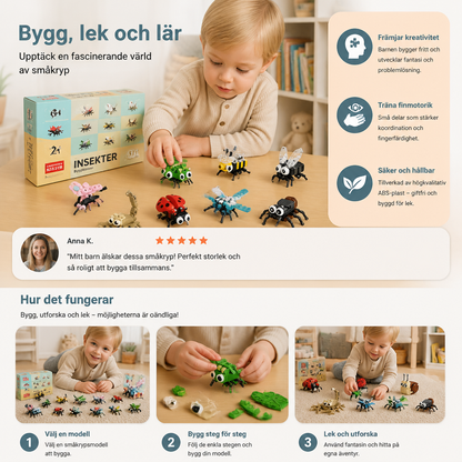 Byggklossset med djur