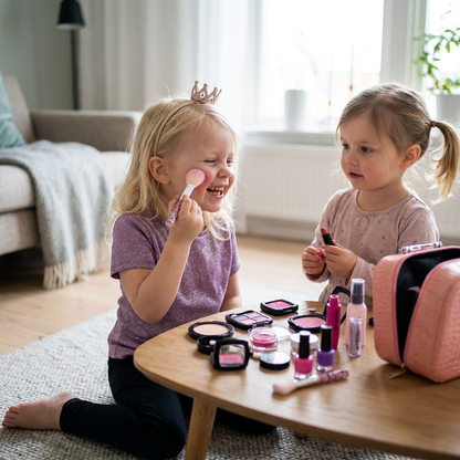 Sminklekset För Flickor – Säkert Kosmetikset För Barn Med Praktisk Väska