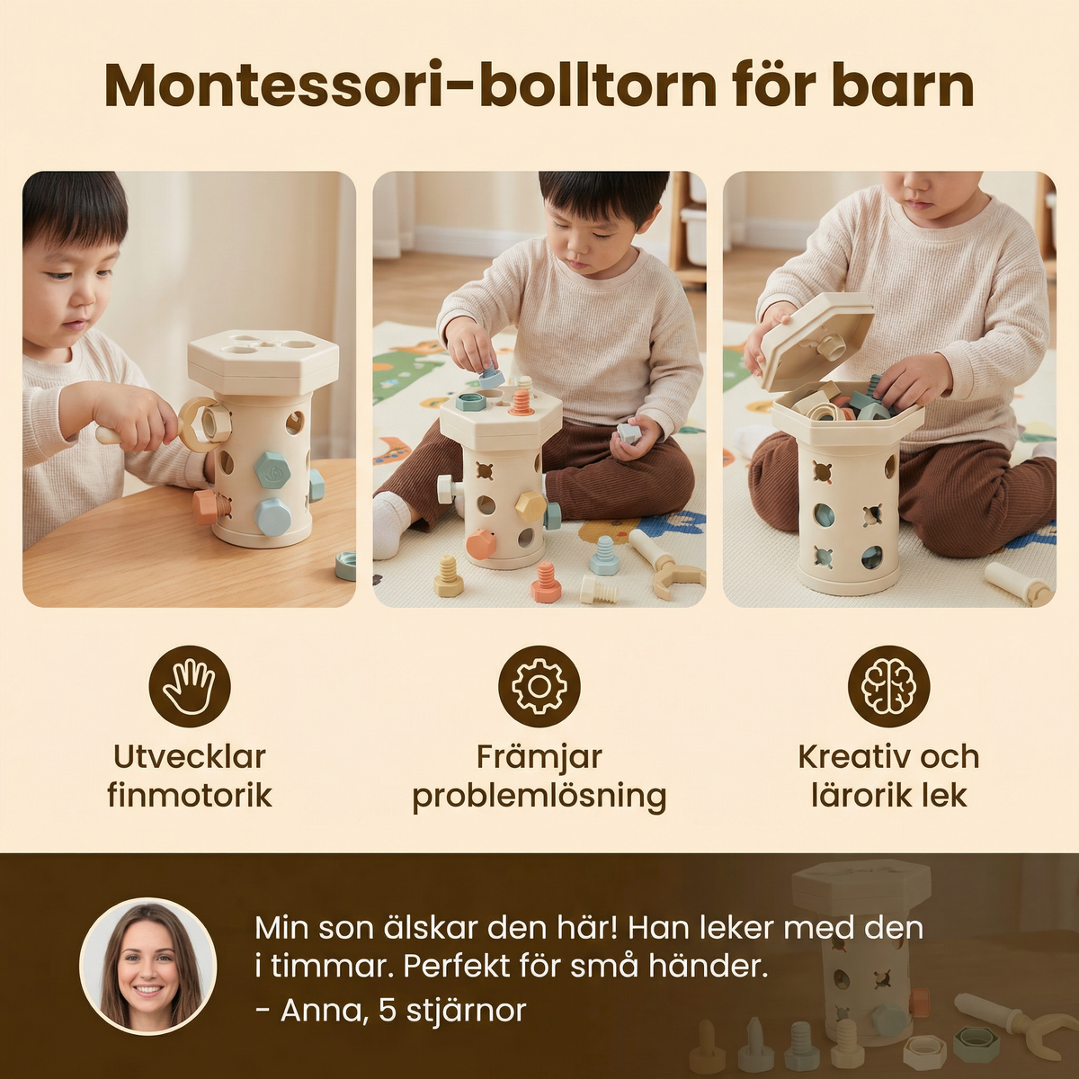 Montessori Skruvleksaksset